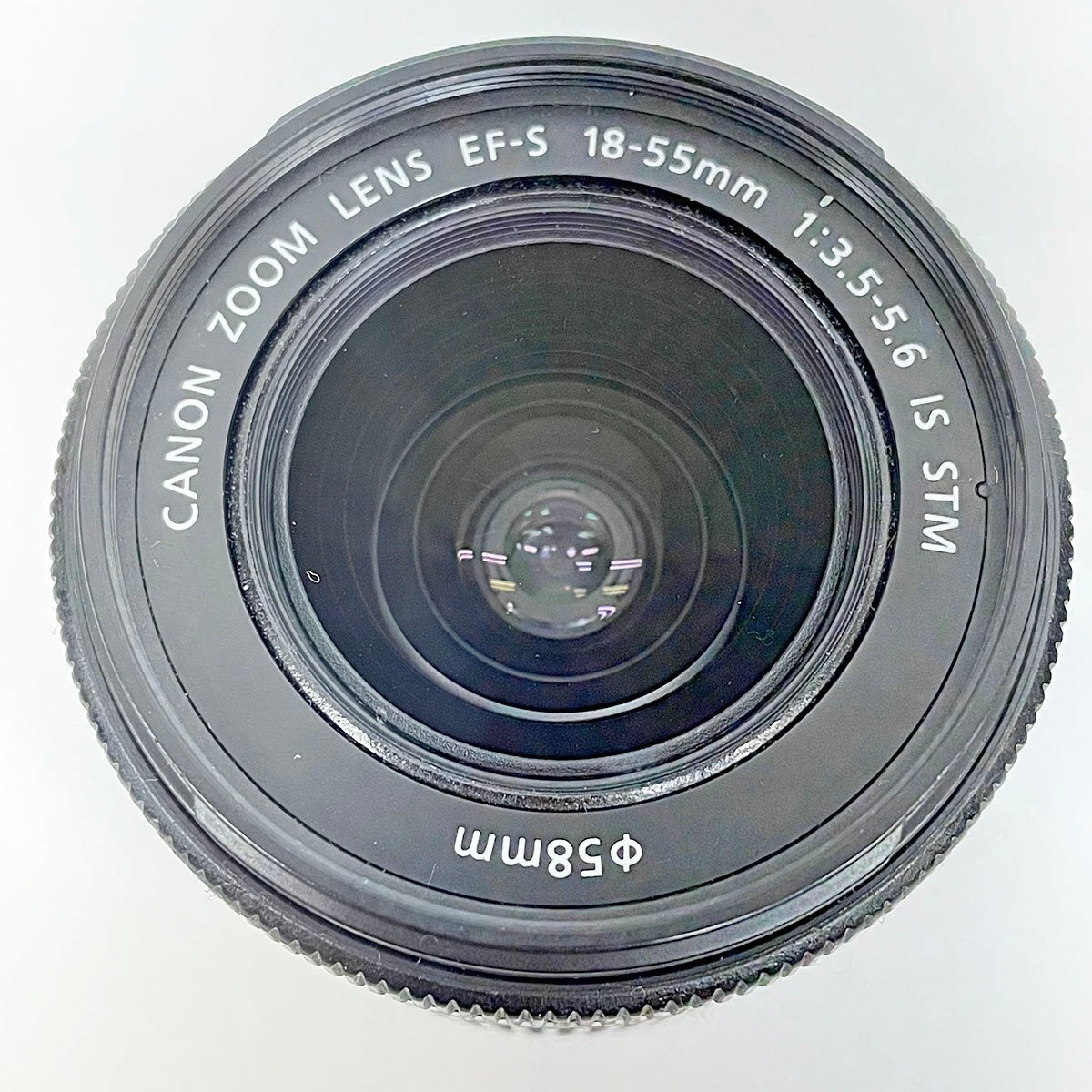 Canon キヤノン EOS Kiss X7 デジタル 一眼レフカメラ レンズ2本/充電器/バッテリー/収納ケース付 [C5622]の画像7