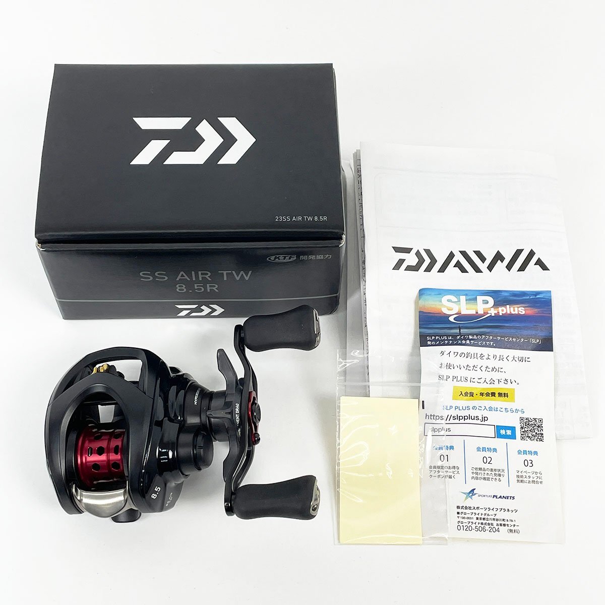 美品 Daiwa ダイワ 23 SS AIR TW 8.5R ベイトリール 右ハンドル [R12961]_画像1