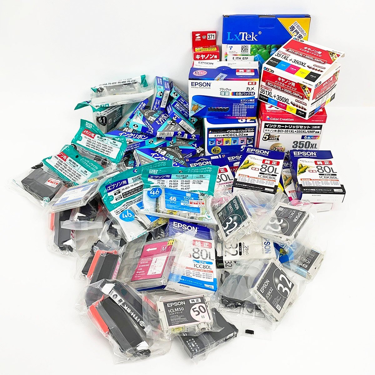  junk printer ink Epson Canon word-processor for ink ribbon set sale interchangeable goods large amount set [F6640]