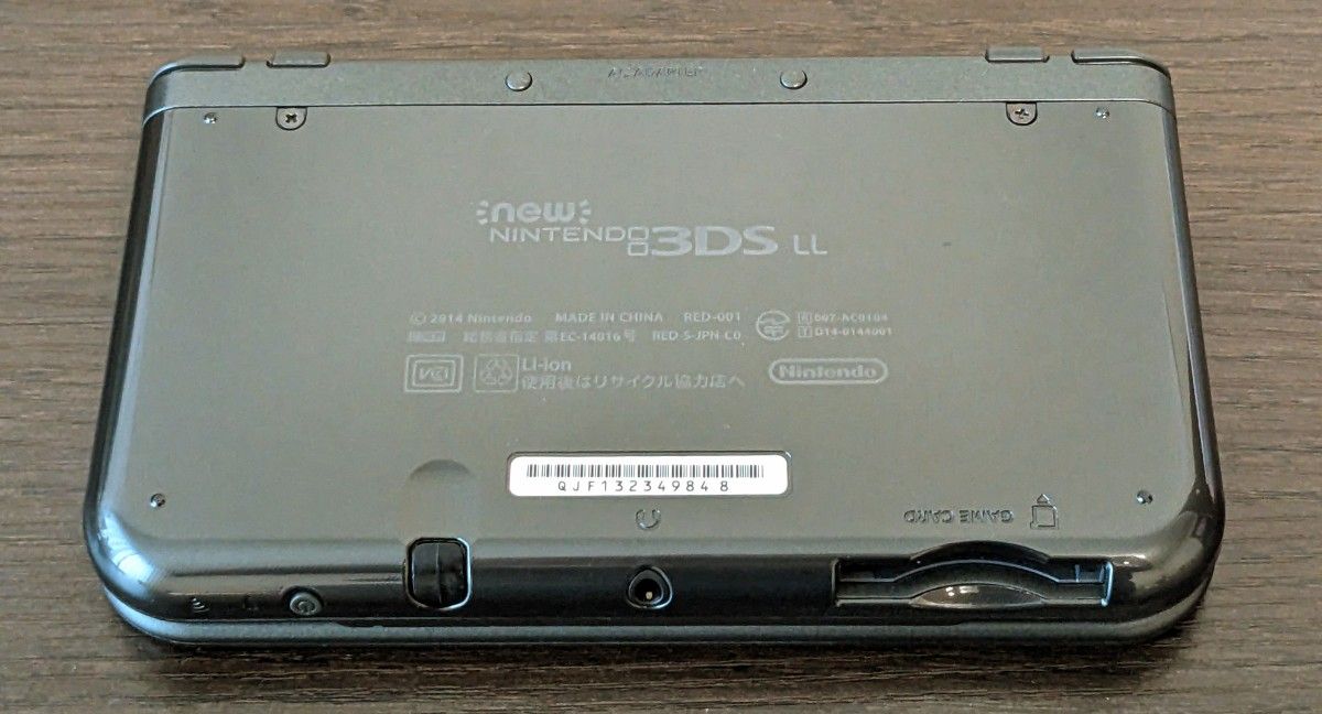 【動作確認・初期化済み】new NINTENDO 3DS LL メタリックブラック Newニンテンドー3DS LL 