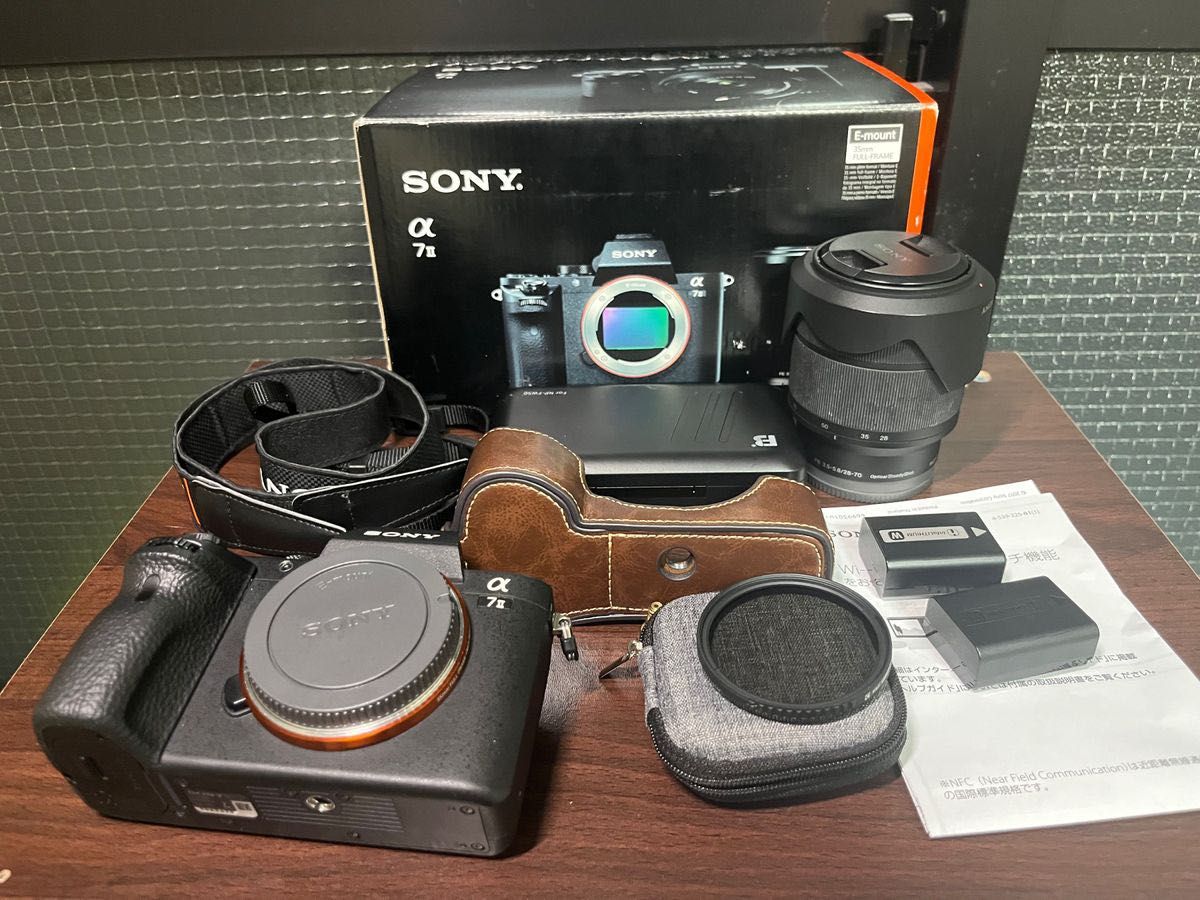 美品　SONY ソニー A7ll  ILCE-7M2 付属品多数 シャッター回数低い　すぐ使える a7II α7Ⅱ