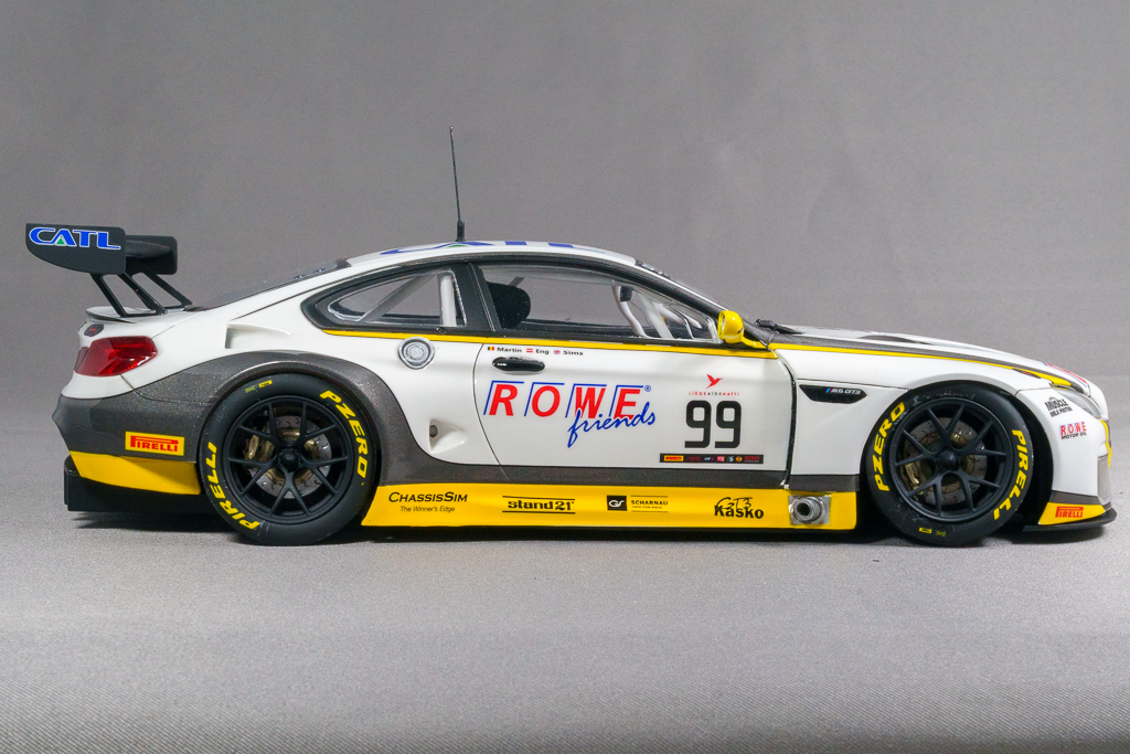 ★ プラッツ NUNU 1/24 BMW M6 GT3 2016 ROWE RACING'S 完成品 ★_画像2