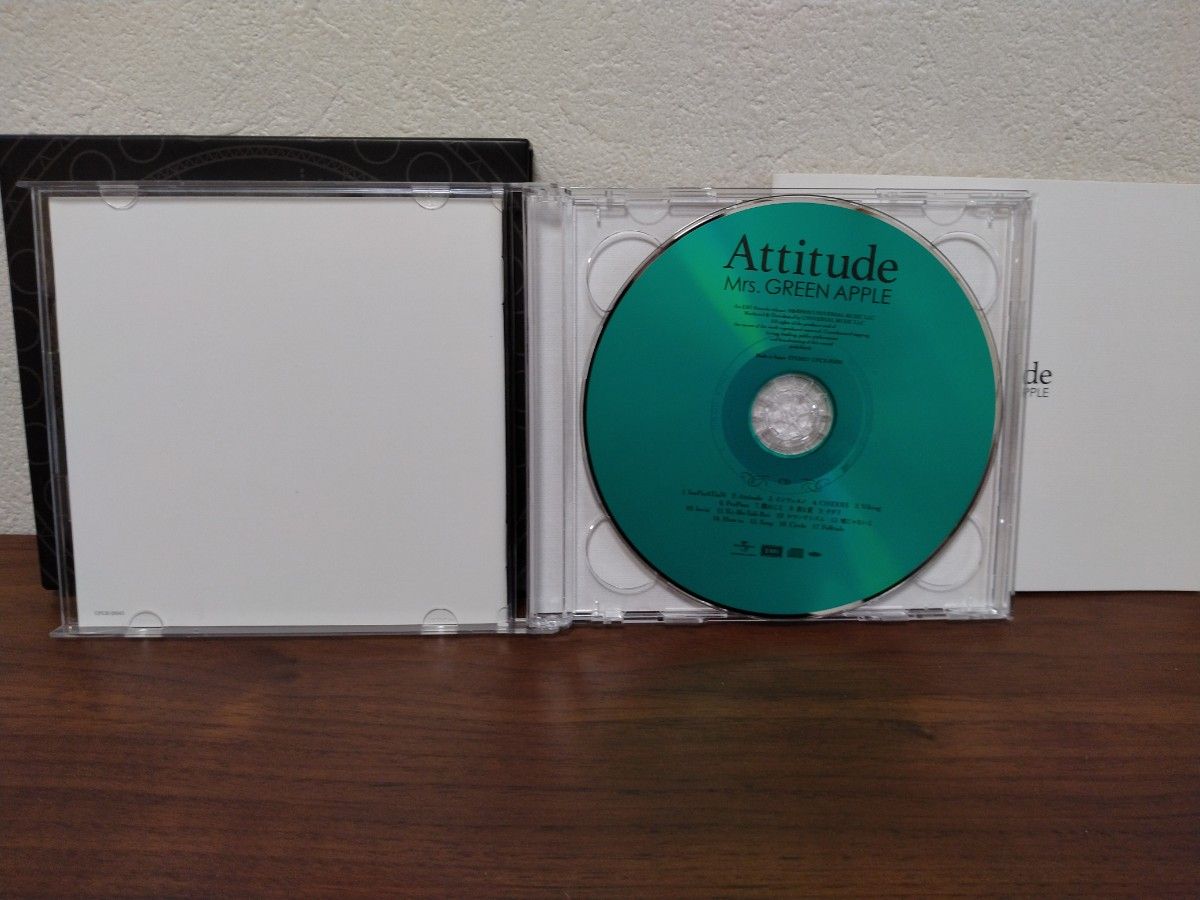 Mrs.GREEN  APPLE　ミセス　グリーンアップル　Attitude　初回限定盤　CD+DVD　フォトブック付　スレ有