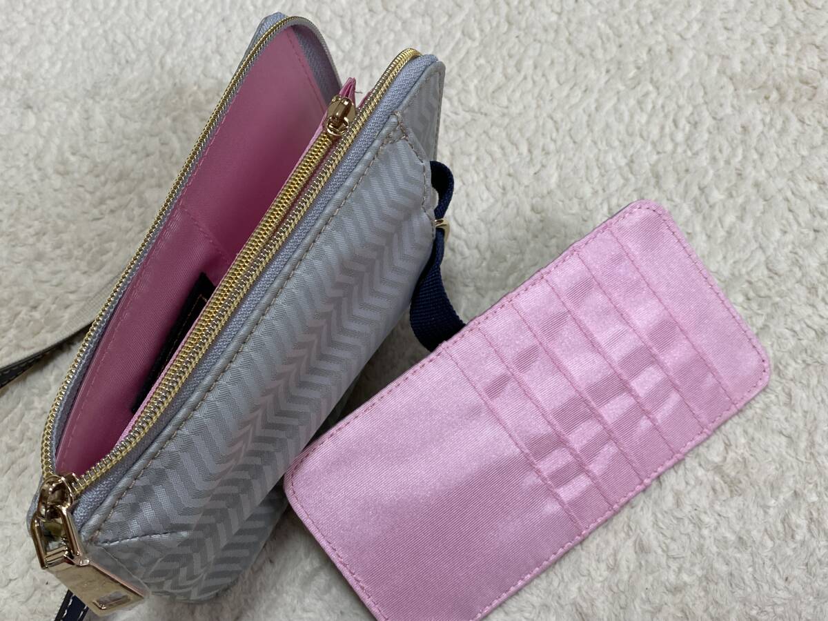  regular price ¥13,090* unused [ Christian olibie] woman . purse with function smart phone pochette *