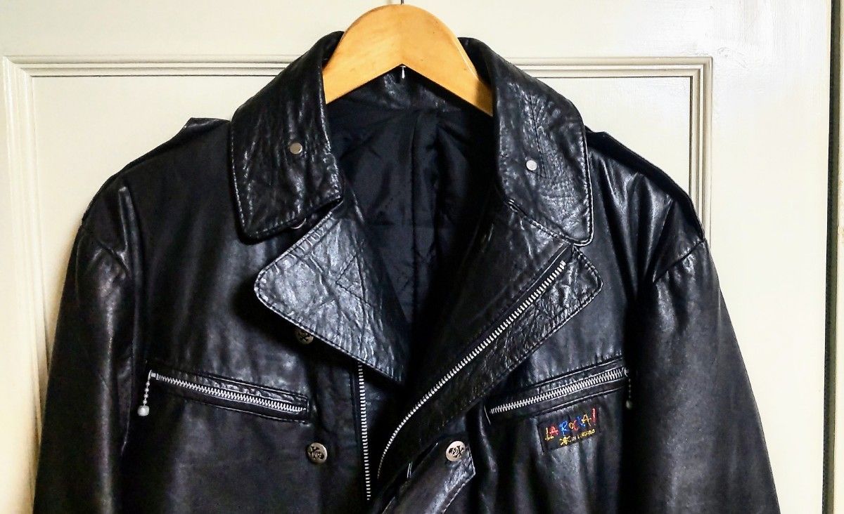80sJohnsons LaRocka ジョンソンズ ラロッカ レザージャケット 80sJohnsons LaRocka ジョンソンズ ラロッカ レザージャケット