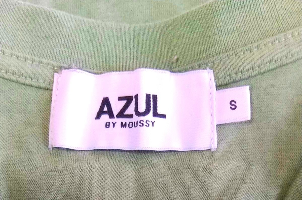 AZUL BY  MOUSSY  Vネック半袖シャツ ２枚  サイズ  S