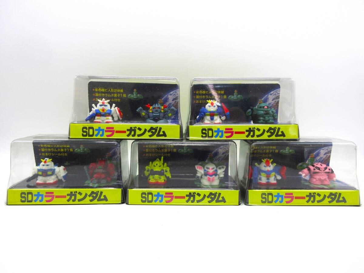 SDガンダム SDカラーガンダム 5個セット ガン消し 消しゴム SDガンダム SDカラーガンダム 5個セット ガン消し 消しゴム