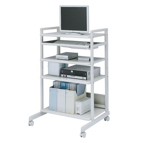  steel made high stand personal computer rack W670×D644×H1071mm withstand load, stable . importance ..RAC-EC7SN2 Sanwa Supply free shipping new goods 