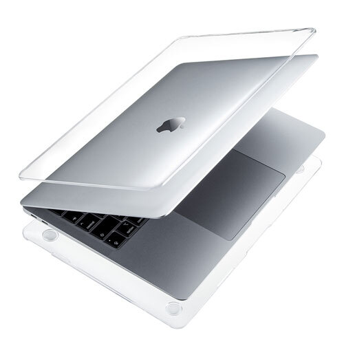 MacBook Air用ハードシェルカバー MacBook Airの美しさをそのまま楽しめるクリアカバー サンワサプライ IN-CMACA1304CL 送料無料 新品_画像2