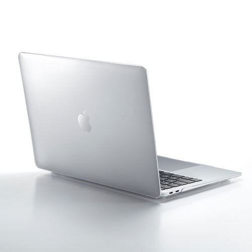 MacBook Air用ハードシェルカバー MacBook Airの美しさをそのまま楽しめるクリアカバー サンワサプライ IN-CMACA1304CL 送料無料 新品_画像3