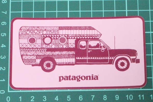 工場直売 パタゴニア 楽天市場】訳有 ウォーン デリア トラック ウェア ステッカー