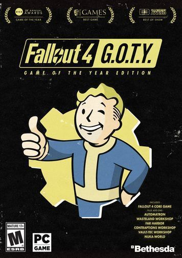 PC Fallout 4 GOTY Game of the Year Edition four ru наружный 4 японский язык соответствует STEAM код 