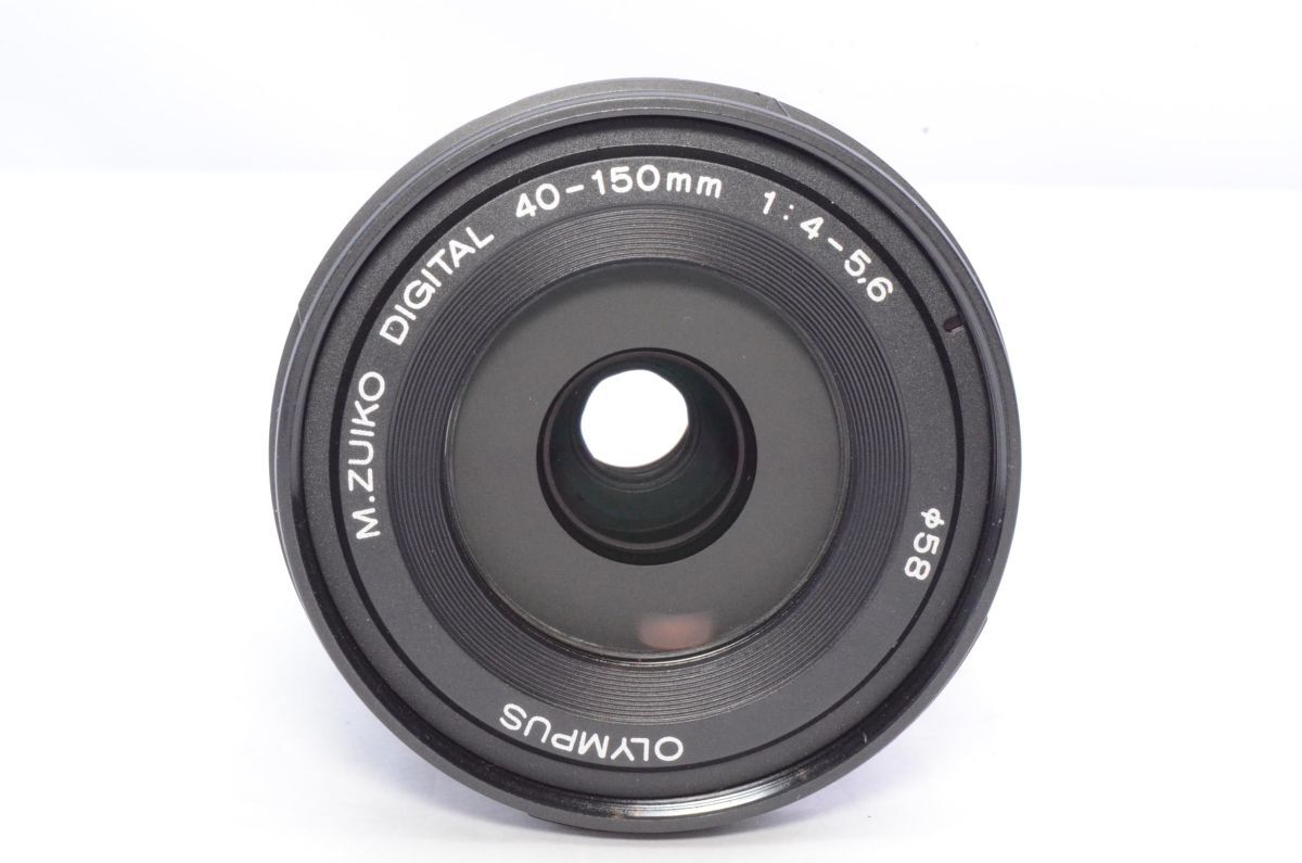 OLYMPUS 望遠ズームレンズ M.ZUIKO DIGITAL ED 40-150mm F4.0-5.6 R ブラック #2405097A_画像6