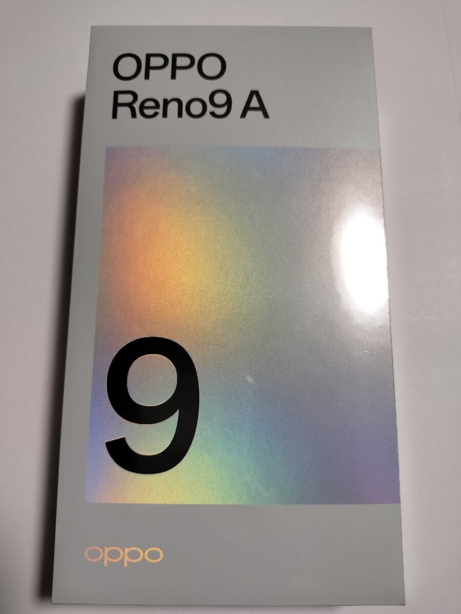 new goods unopened OPPO Reno9 A body Night black Ymobile version Y!mobile version Reno9A smartphone Android