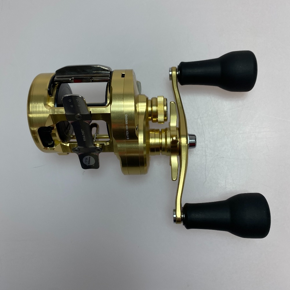 §§ SHIMANO シマノ 23カルカッタコンクエストMD 400XGLH 045966 やや傷や汚れあり_画像4