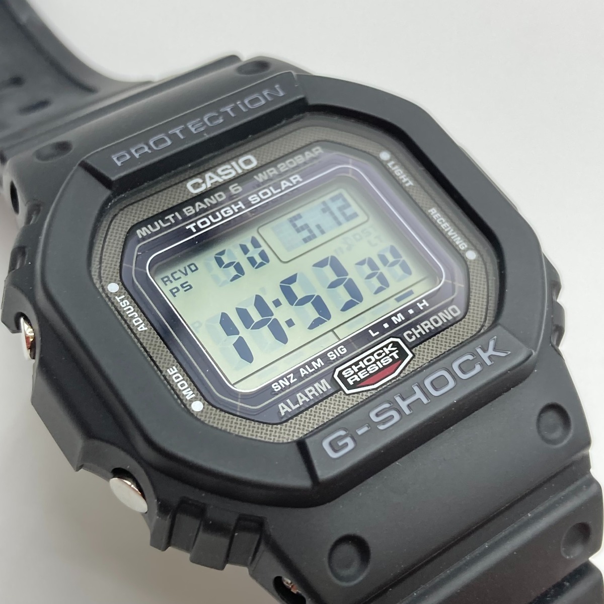 ◎◎ CASIO カシオ G-SHOCK ジーショック タフソーラー メンズ 腕時計 箱付 GW-5000U-1JF やや傷や汚れあり_画像5