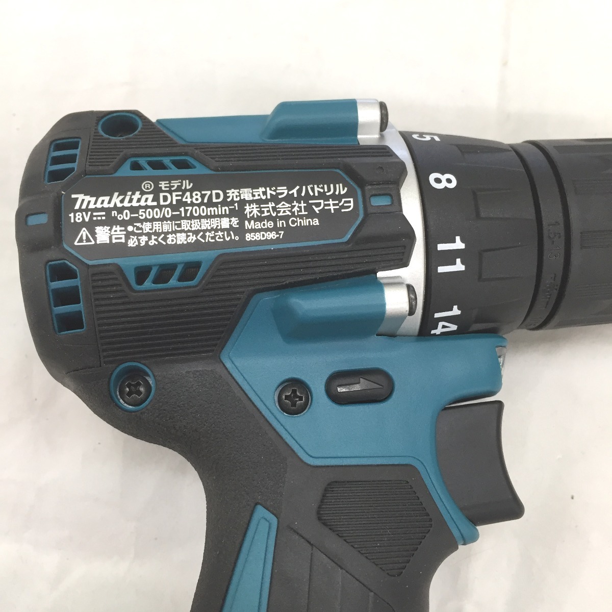 △△ MAKITA マキタ 18V 充電式ドライバドリル 　本体のみ DF487D 目立った傷や汚れなし_画像2