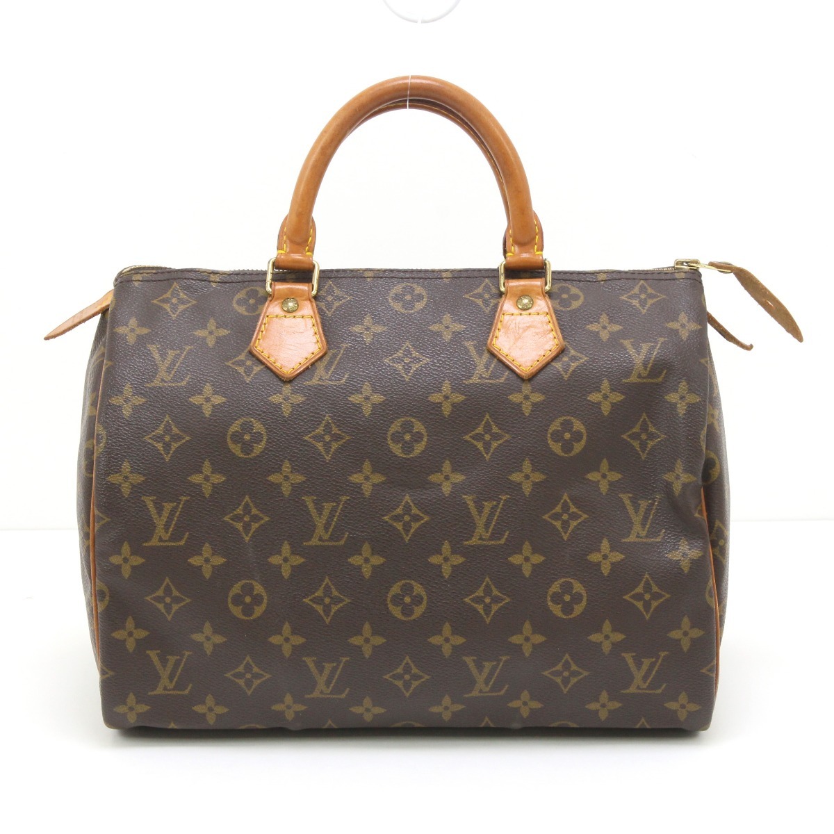 $$ LOUIS VUITTON ルイヴィトン モノグラム スピーディ30 ハンドバッグ M41526 傷や汚れあり_画像2