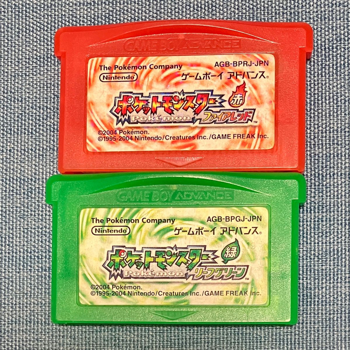 ポケットモンスター ファイアレッド リーフグリーン ゲームボーイアドバンス ソフトのみ GBA