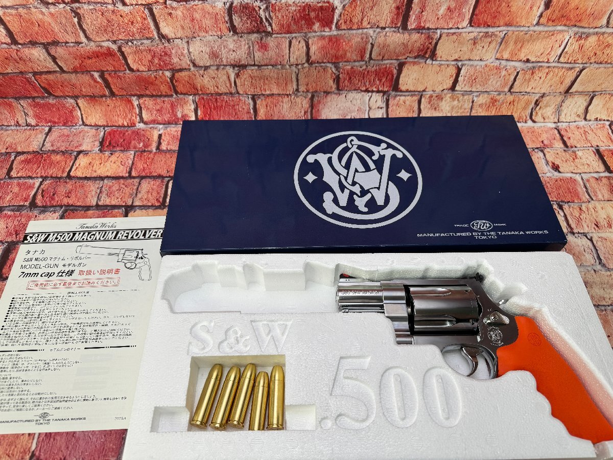 tanakaSPG model gun S&W M500 50MAG 2 -inch beautiful goods 