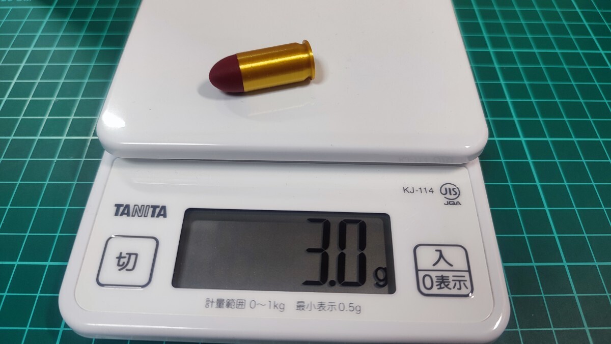 千束の銃 の撮影/展示にいかが .45 ACP フランジブル弾風 ダミーカート 12個セット【送料無料】(検) ちさとの銃 ゴム弾 リコリス リコイル