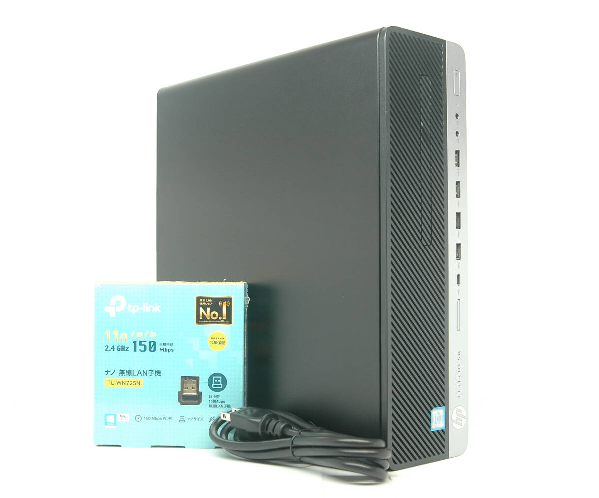 Win11□■Core i7-8700/超大容量32GBメモリ/新品M.2 SSD1TB+HDD2TB！hp EliteDesk 800G4 SFF / MS Office2021 / Wi-Fi / USB3.1_画像1