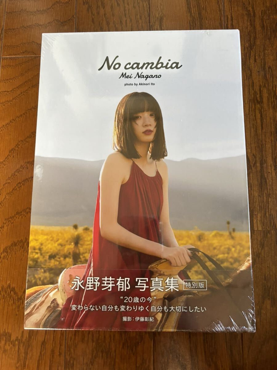 永野芽郁 2nd写真集「No cambia」特別版　新品未開封品_画像1