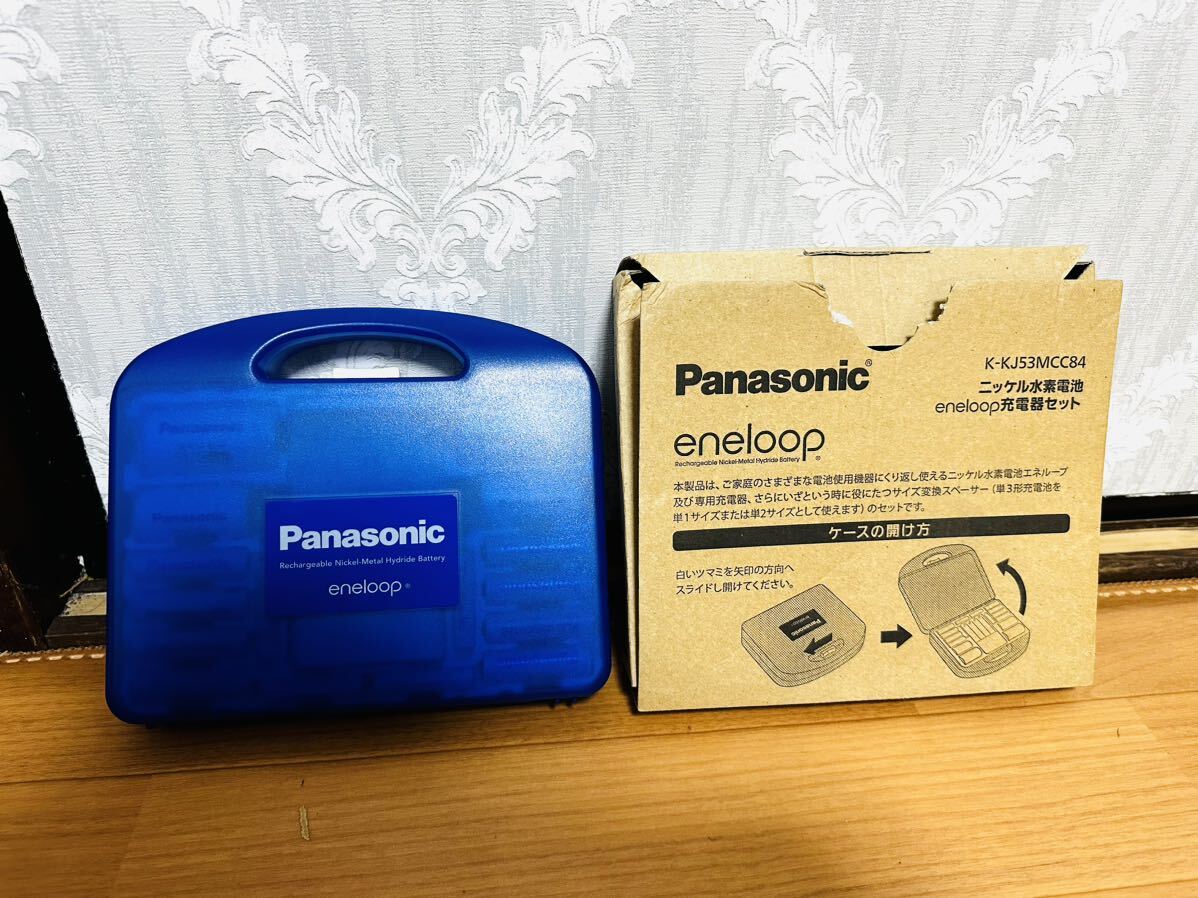 Panasonic 充電式ニッケル水素電池 eneloop K-KJ53MCC84 パナソニック 電池_画像1