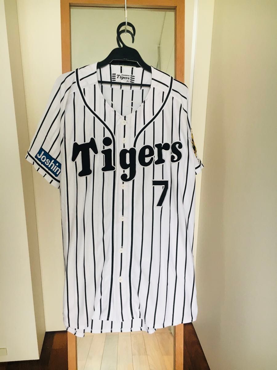 阪神タイガース ユニフォーム　糸井嘉男　糸井　7阪神タイガース ミズノ ホーム　 プロ野球