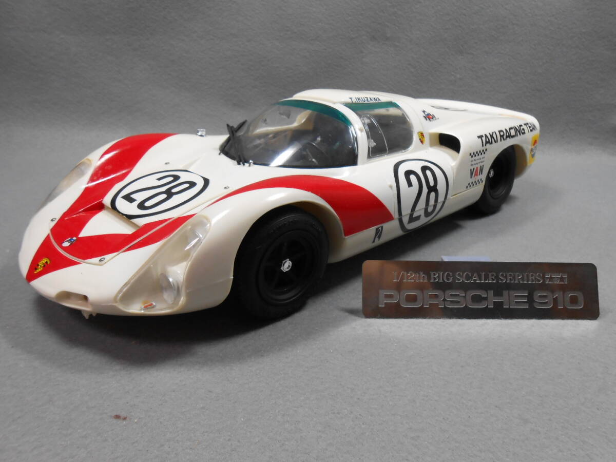 Yahoo!オークション - タミヤ ビッグスケール 1/12 ポルシェ 910 Yahoo!オークション - タミヤ ビッグスケール 1/12 ポルシェ 910