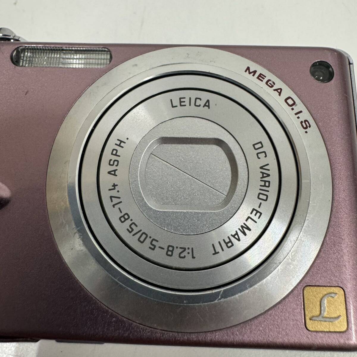 Panasonic LUMIX DMC-FX8 パナソニック ルミックス コンパクトデジタルカメラ ピンク デジカメ _画像8