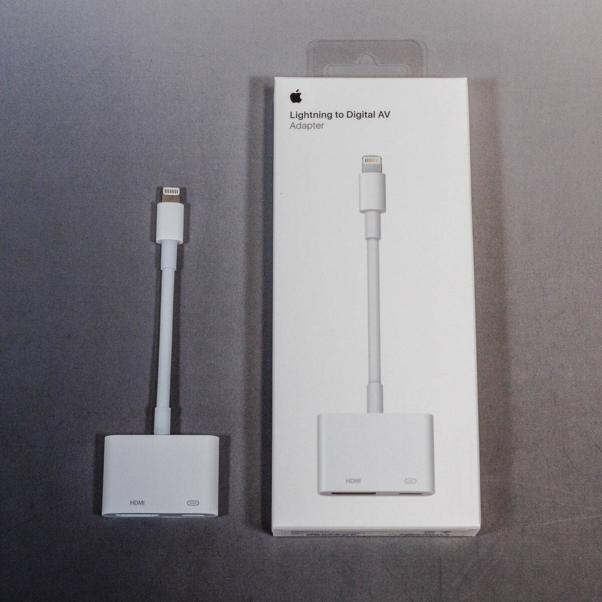 Apple純正　Lightning - Digital AVアダプタ ★ HDMI ライトニング変換ケーブル A1438_画像1