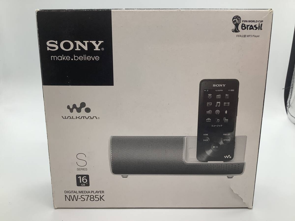 u9329 ソニー デジタルメディアプレーヤー NW-S785K ホワイト ウォークマン 本体 スピーカー 16GB 音楽 SONY 充電ケーブル欠品 動作未確認の画像2