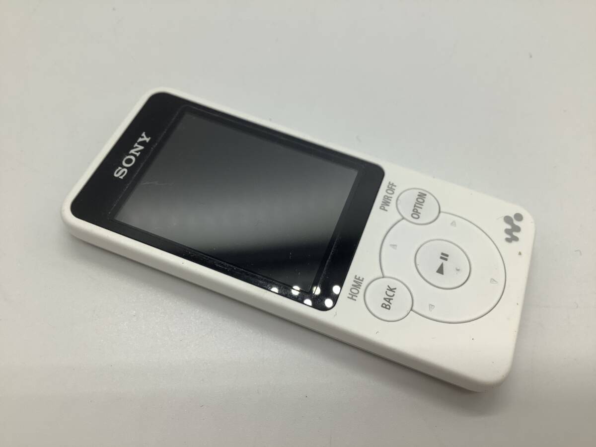 u9329 ソニー デジタルメディアプレーヤー NW-S785K ホワイト ウォークマン 本体 スピーカー 16GB 音楽 SONY 充電ケーブル欠品 動作未確認の画像4