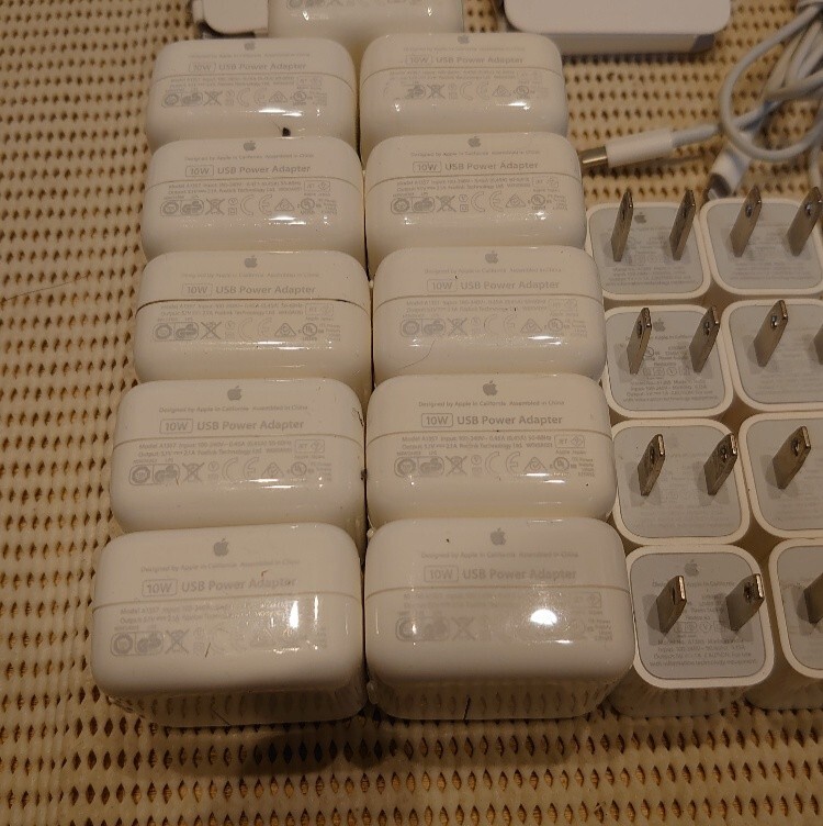 Apple оригинальный источник питания адаптор & слуховай аппарат & подсветка кабель совместно 40 позиций комплект бесплатная доставка 