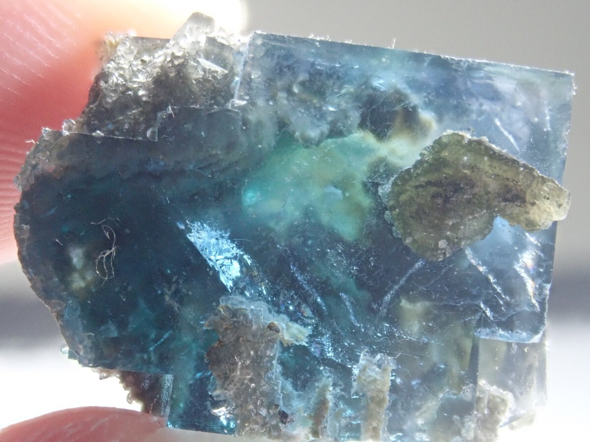 ☆透けるほど美しい結晶☆フローライト　蛍石　鉱物標本　原石_画像3