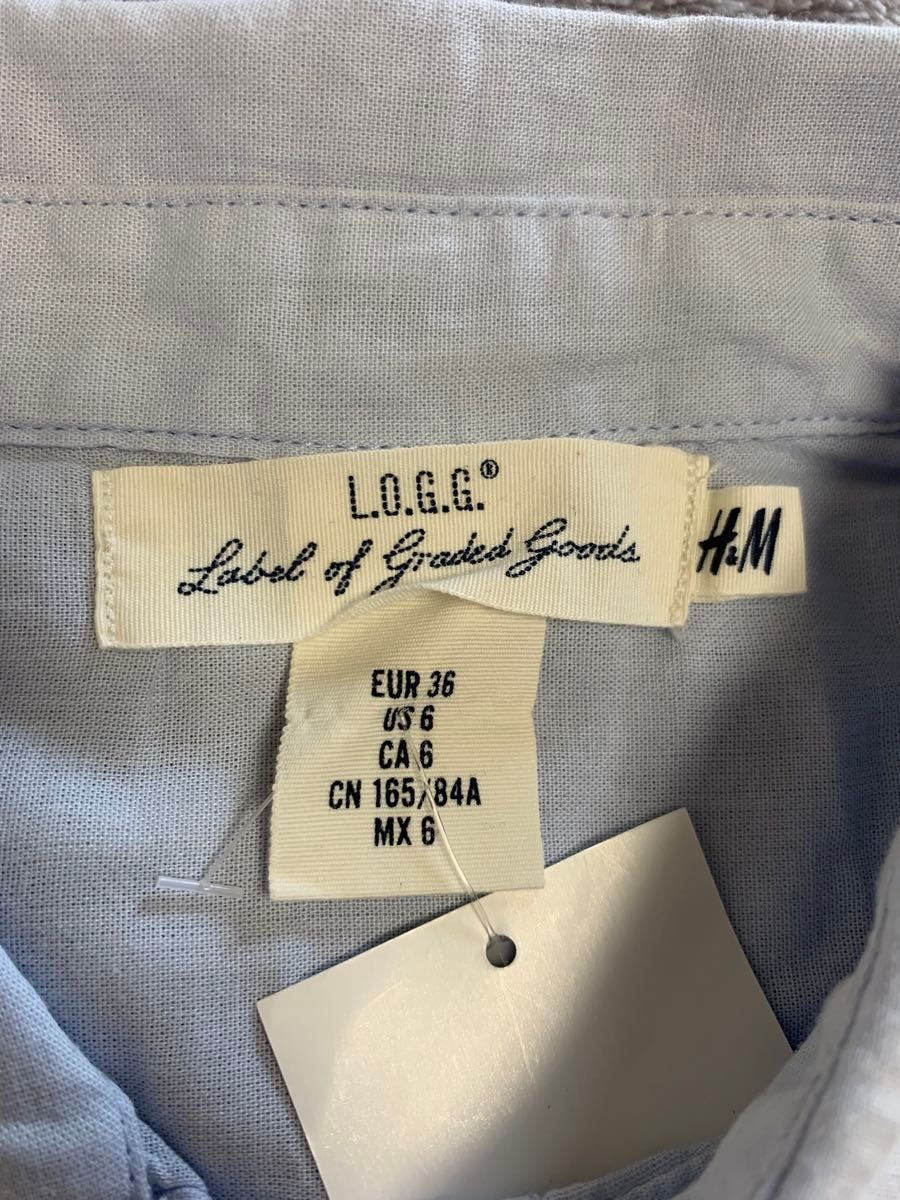 「新品未使用」H&M レディース　半袖シャツ　サイズ36