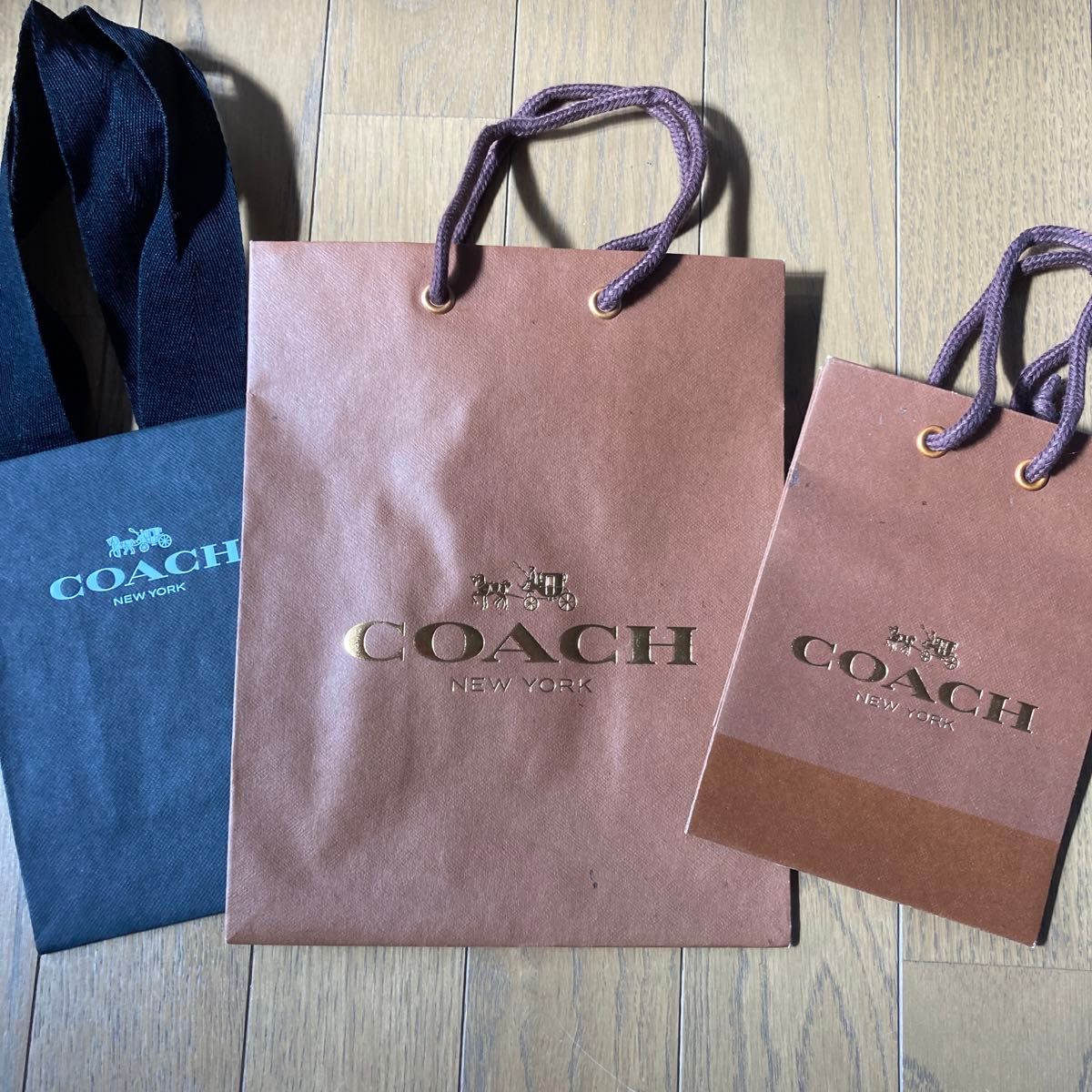 COACH コーチ 紙袋 ショップ袋 手提げ紙袋