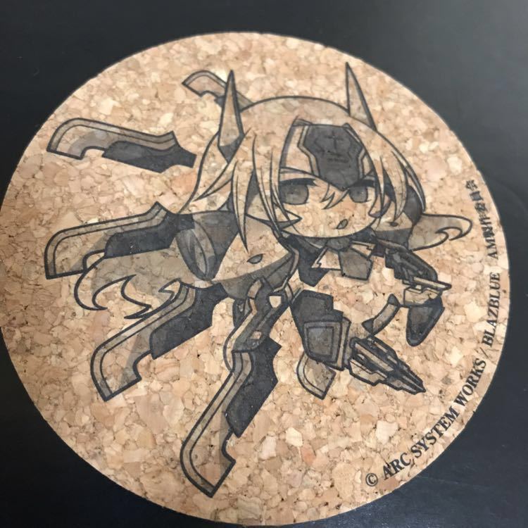 ヤフオク Blazblue コルクコースター ミュー テュエルブ