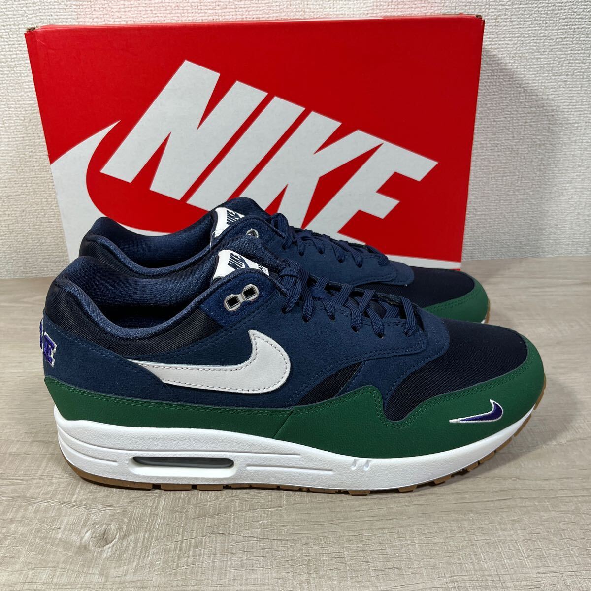 1円スタート売切り 新品未使用 ナイキ エア マックス 1 87 ロー エアマックス メンズ スニーカー シューズ 靴 AIR MAX 1 87 DV3887 28.5cm_画像3