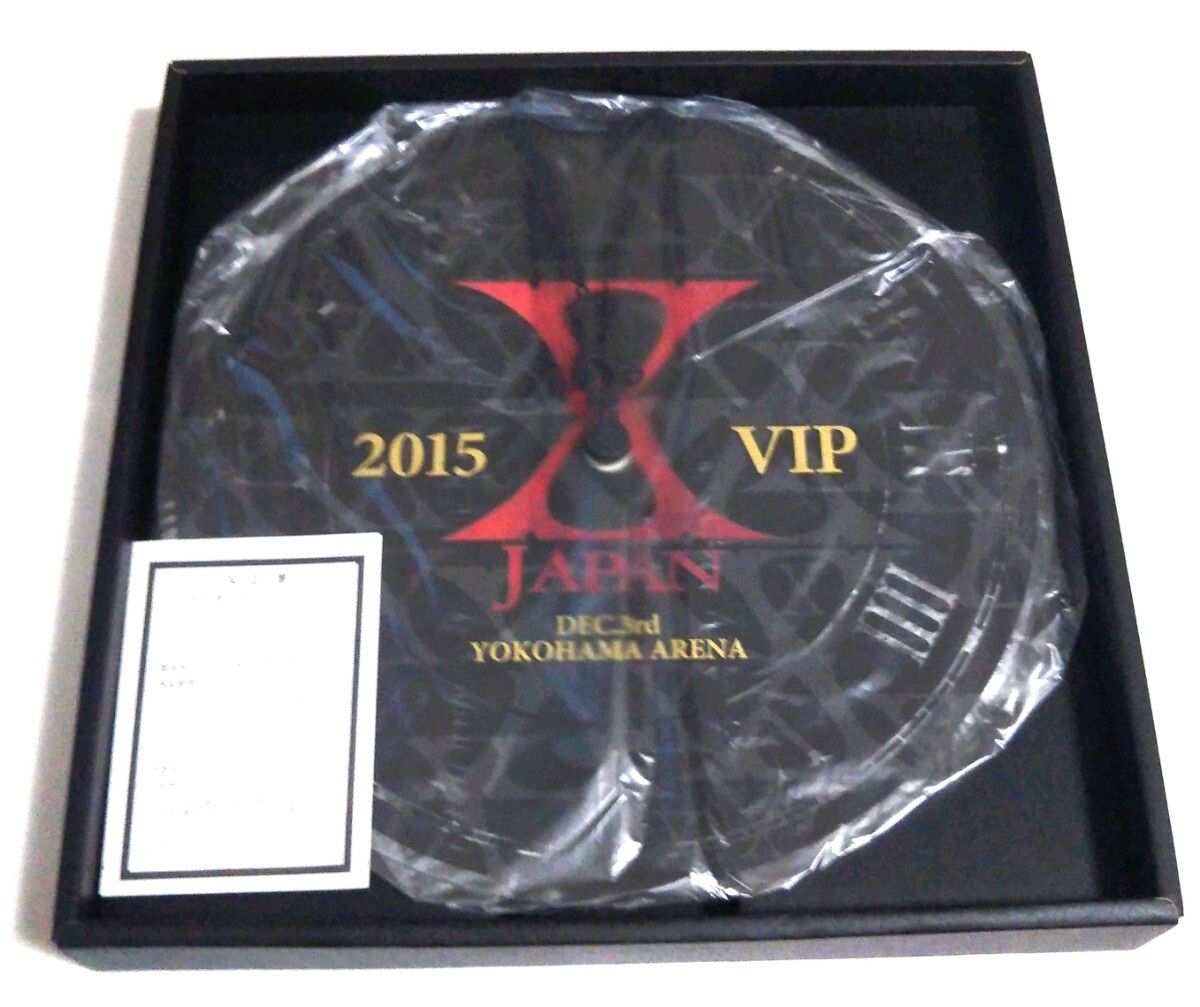 【入手困難】X JAPAN / VIPプラチナ席限定 横浜アリーナ限定 掛け時計の画像5