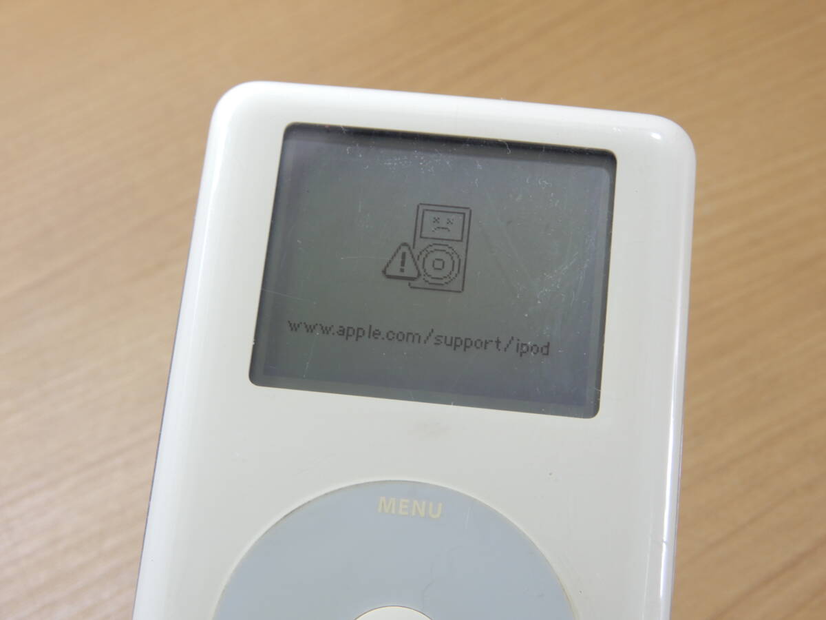 Z1420★\～Apple/アップル 家庭用 iPod classic/デジタルオーディオプレイヤー 本体 20GB model:A1059の画像2
