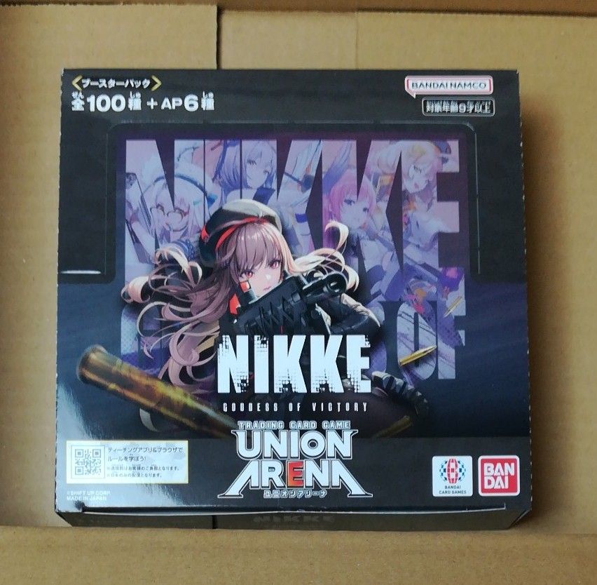 UNION ARENA ユニオンアリーナ　ブースターパック 勝利の女神:NIKKE　1BOX　新品未開封