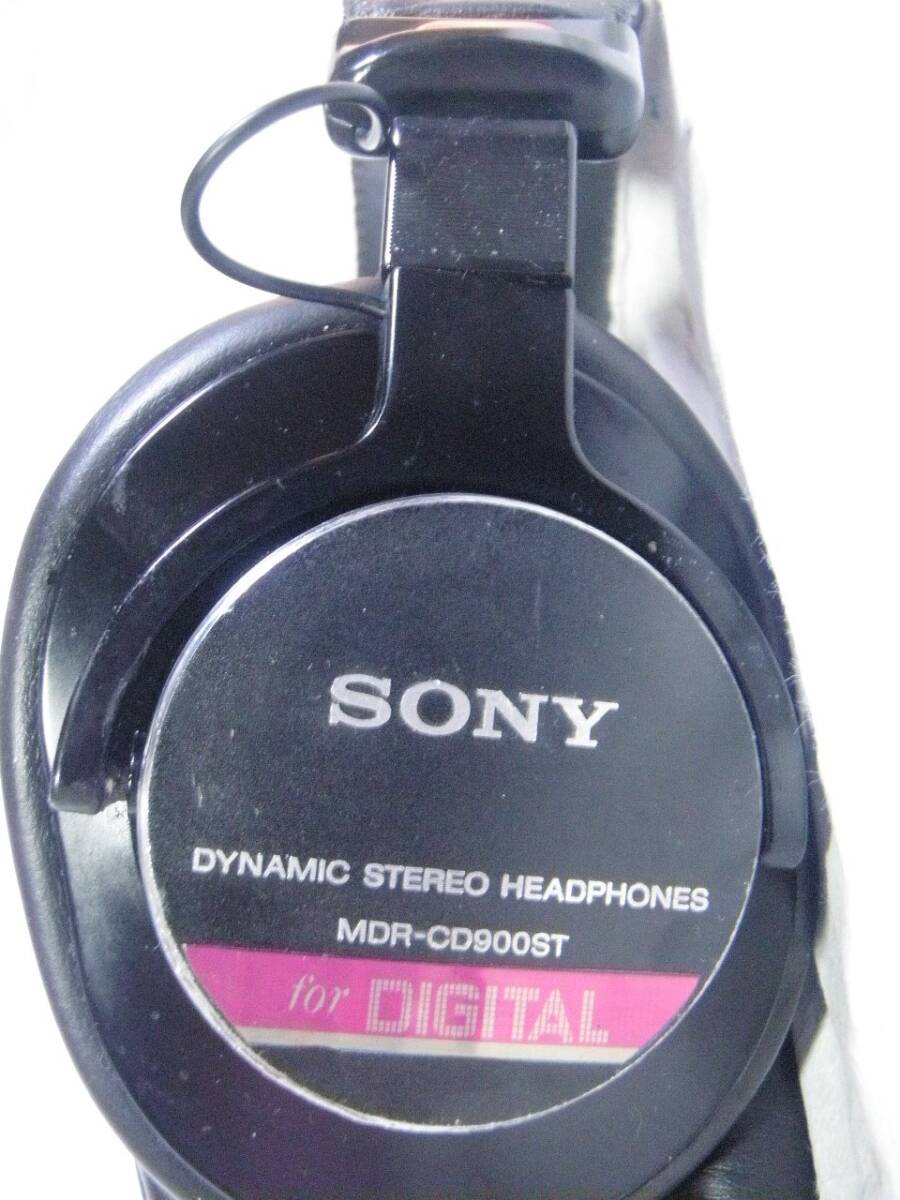 SONY MDR-CD900ST 新品互換イヤーパッド交換済　音出確認済 モニターヘッドホン 72_画像8