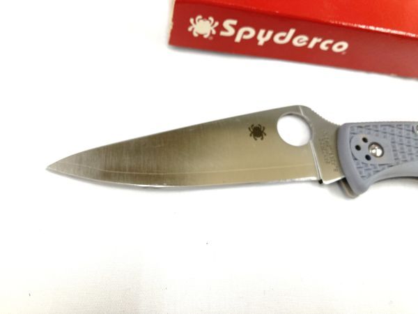 16【F52】◆中古◆ スパイダルコ SPYDERCO フォールディングナイフ 【 ナイフ アウトドア レジャー キャンプ ハンティング 】の画像3