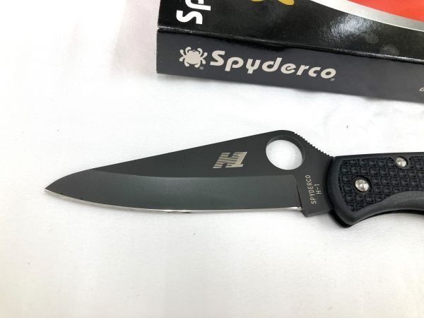 16【F30】◆中古◆ スパイダルコ SPYDERCO フォールディングナイフ H-1 【 ナイフ アウトドア レジャー キャンプ ハンティング 】の画像3