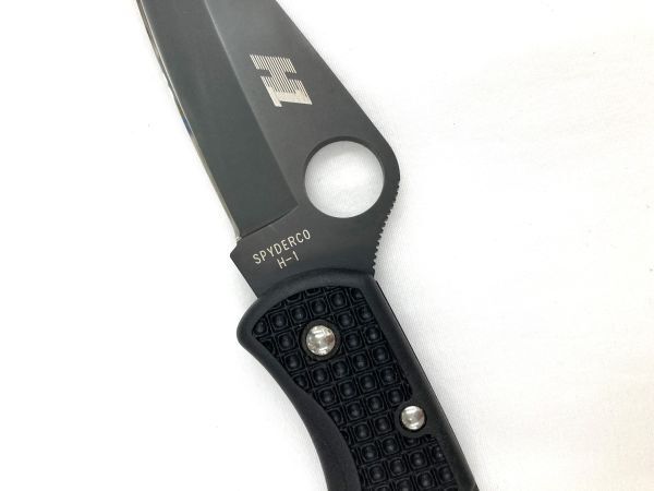 16【F30】◆中古◆ スパイダルコ SPYDERCO フォールディングナイフ H-1 【 ナイフ アウトドア レジャー キャンプ ハンティング 】_画像7