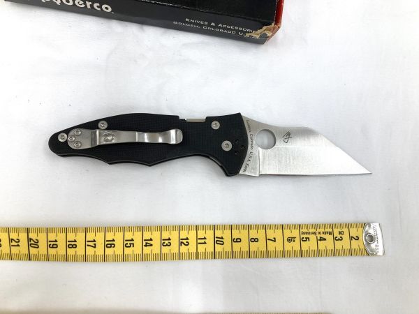 16【F26】◆中古◆ スパイダルコ SPYDERCO フォールディングナイフ CPMS30V 【 ナイフ アウトドア レジャー キャンプ ハンティング 】の画像8