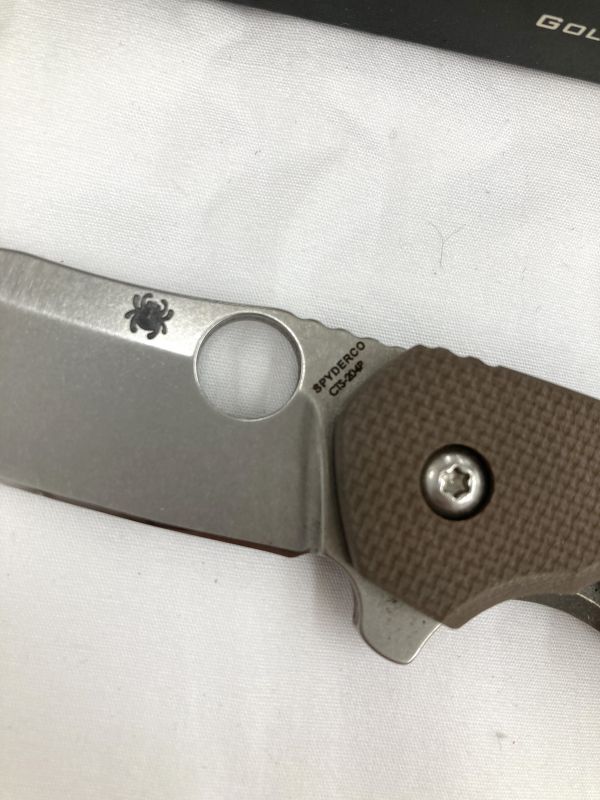 16【F43】◆中古◆ スパイダルコ SPYDERCO フォールディングナイフ 【 ナイフ アウトドア レジャー キャンプ ハンティング 】の画像7