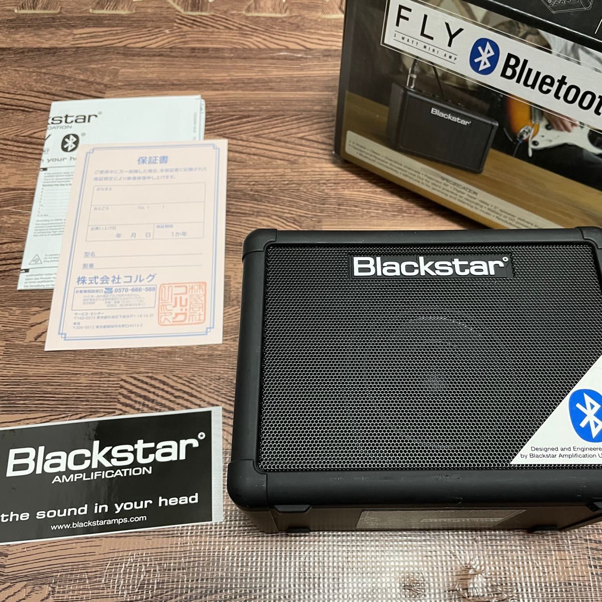 【美品】Blackstar ブラックスター コンパクト ギターアンプ FLY3  Bluetooth 